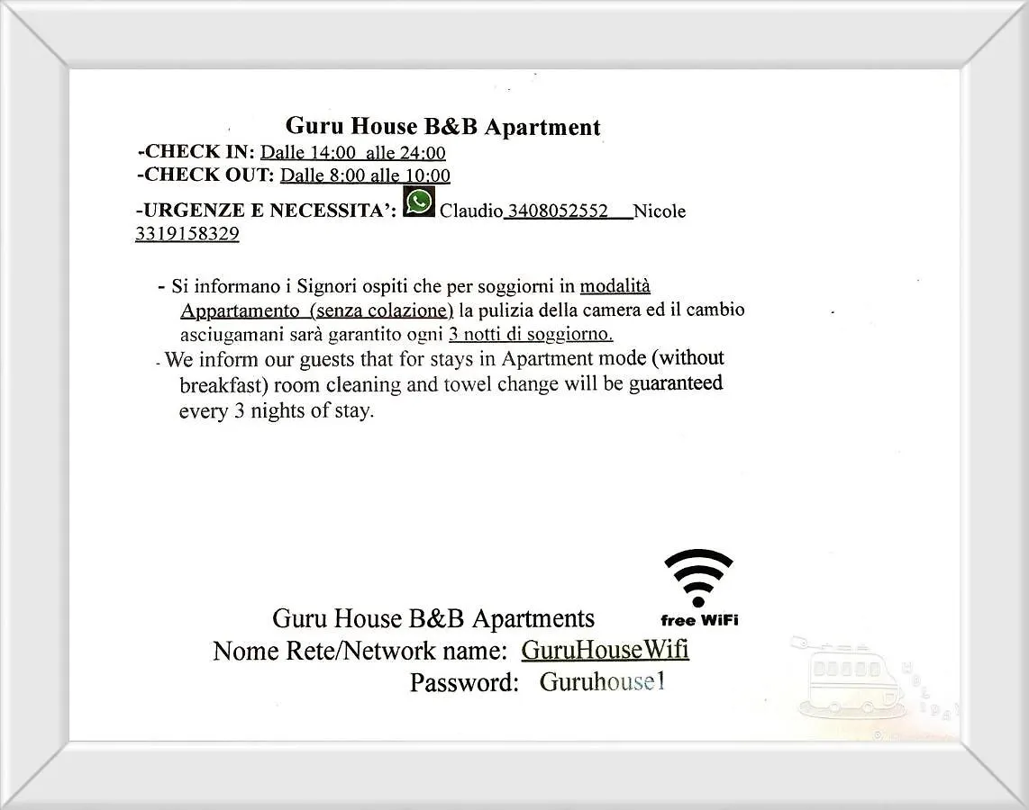 Guru House B&B Apartments Milazzo